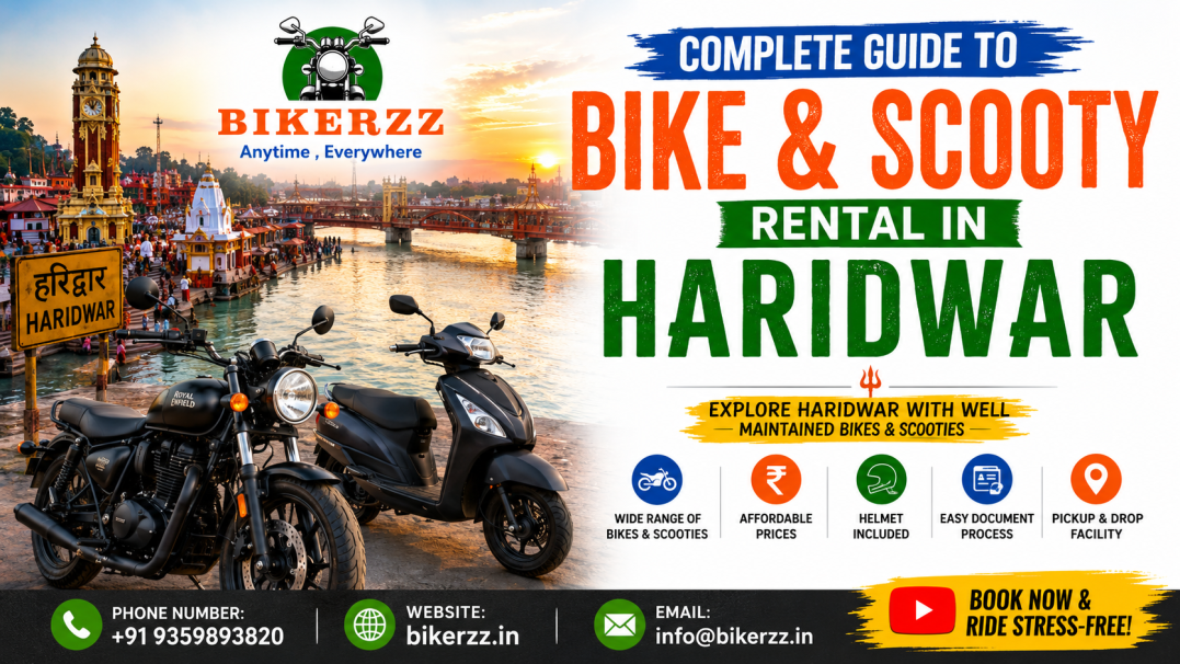 Complete Guide to Bike and Scooty Rental in Haridwar